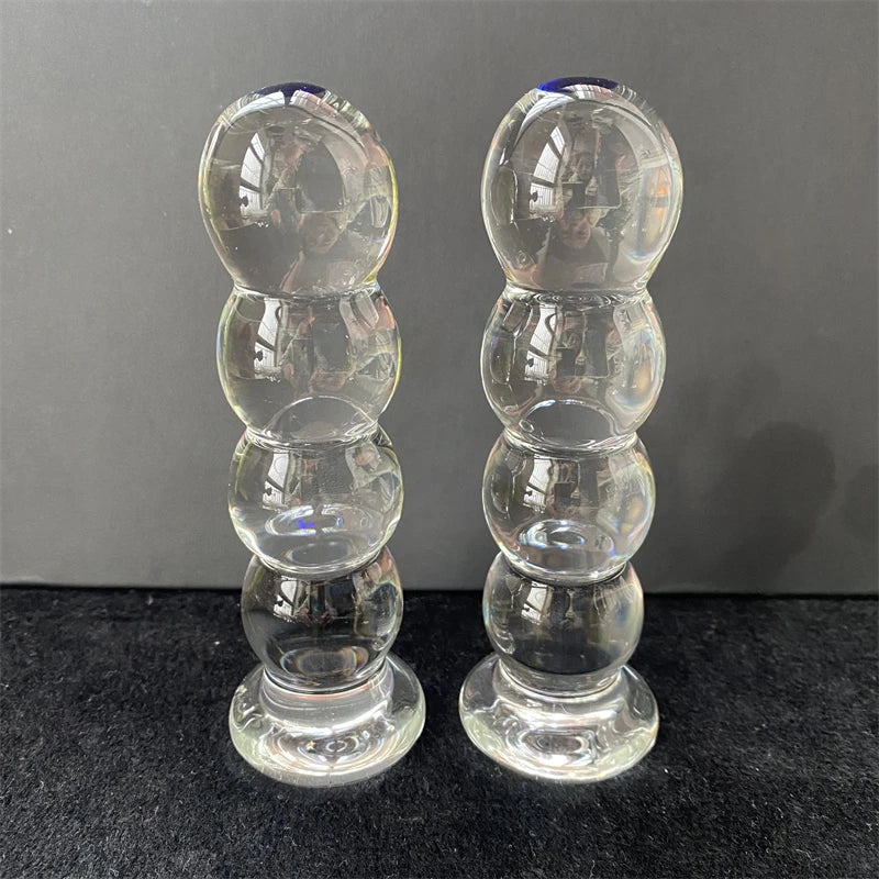 Hot Sale Handheld Personal Care Best Glass Game Toy Wand Massager Anal Plugs for Men and Women