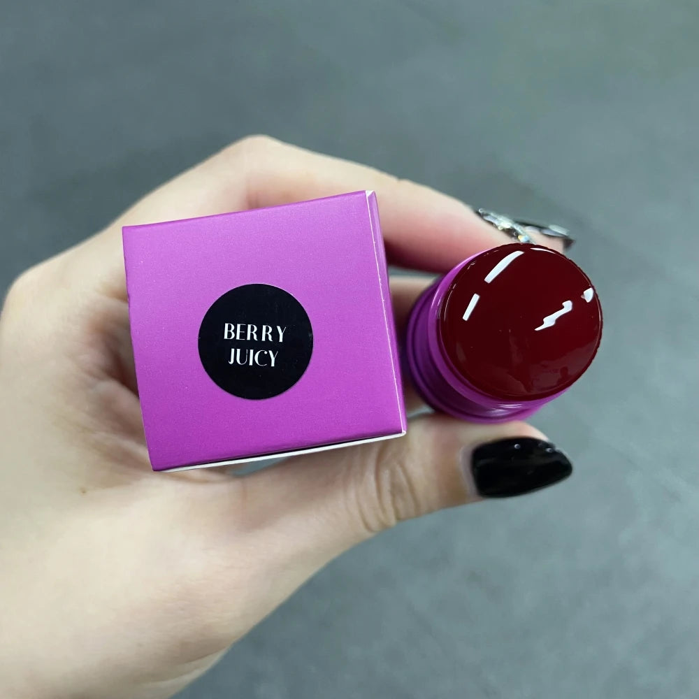 Custom Vegan Jelly Tint Blush Free Sheer Lip Cheek Stain Long Lasting Lip Blush Jelly Tint Face Make Up Jelly Blush Pink - My Store