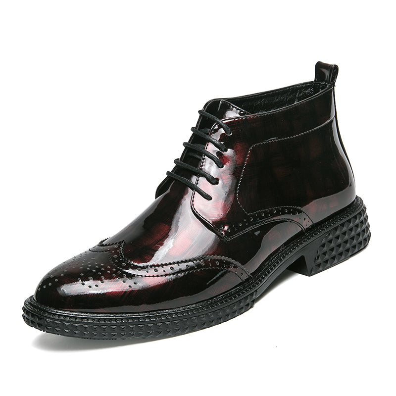 Latest Style Bullock Dress Shoes Breathable and Comfortable Genuine Leather Shoe for Men