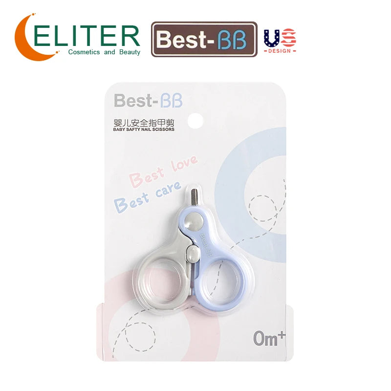 Eliter Hot Sell in Stock Eco-Friendly Babi Safety Scissor Babi Scissor Set Baby Nail Scissors Children Manicure