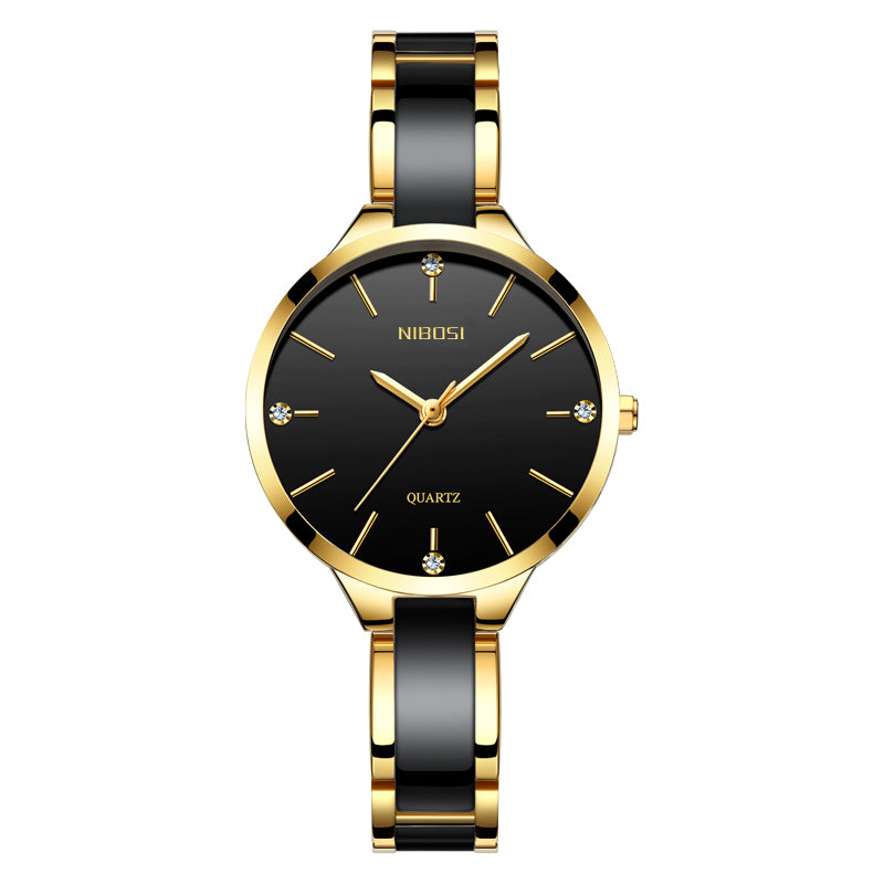 NIBOSI 2330 Brand Luxury Women Watches Fashion Ladies Watches Female Quartzwatch Wrist Women Watch