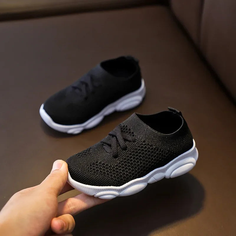 Kids Shoes Anti-Slip Soft Rubber Bottom Baby Sneaker Casual Flat Sneakers Shoes Children Size Kid Girls Boys Sports Shoes