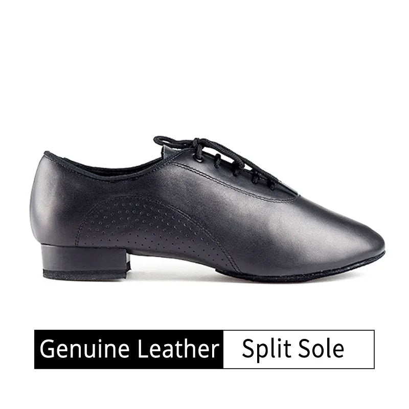 Men Standard Dance Shoes BD309 Ballroom Shoe Canvas Napped Split Outsole Practice Competition Men Modern Dancing Shoe Dancesport