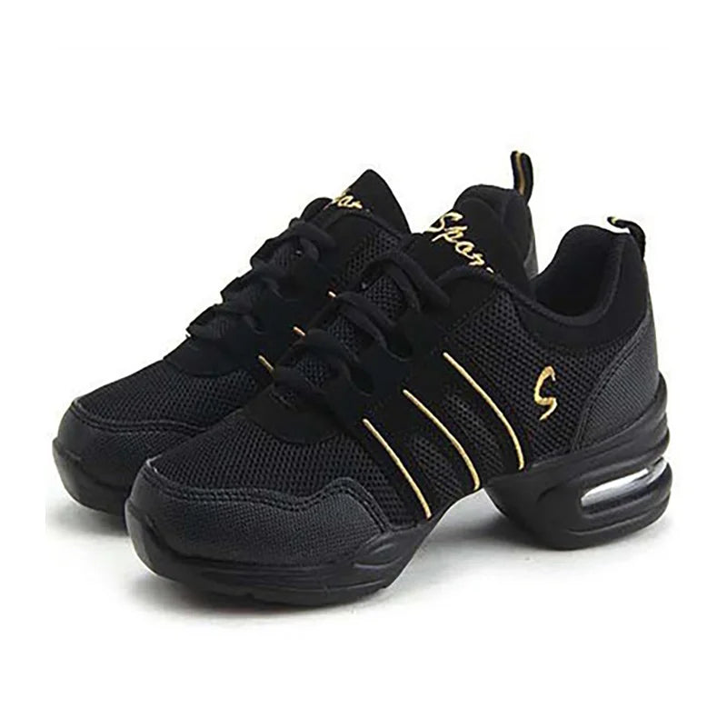 Sneaker Sports Feature Soft Outsole Breath Dance Shoes Sneakers for Woman Practice Modern Jazz Women
