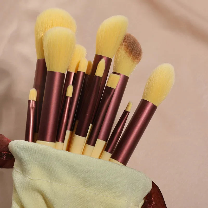 Soft Fluffy Makeup Brushes Set for Cosmetics Foundation Blush Powder Eyeshadow Kabuki Blending Makeup Brush Beauty Tool - My Store