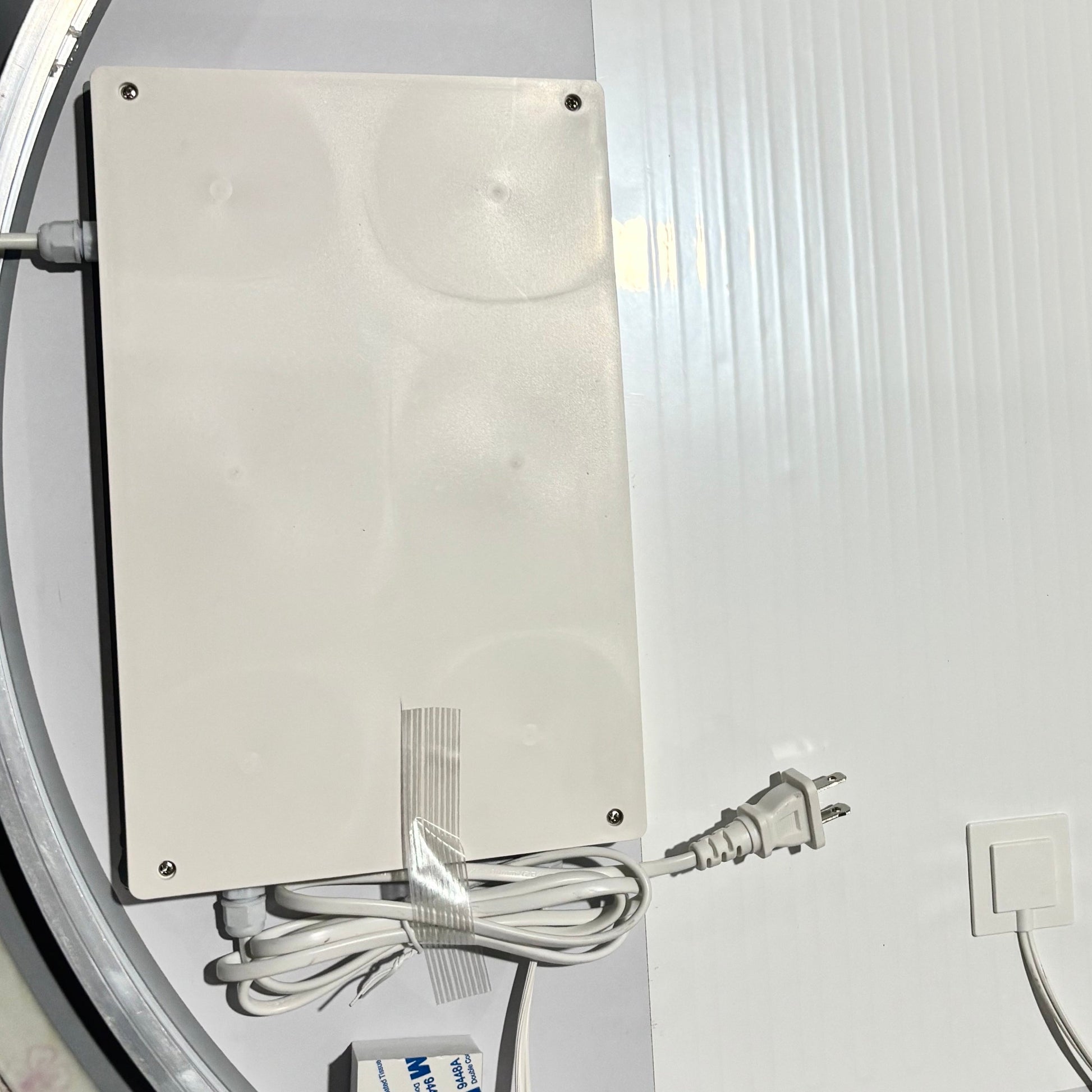 48*32 Inch Bathroom Mirror With Led Lights , Anti-Fog Lighted Vanity Mirrors for Wall Mounted, 3 Colors and 5 Level Dimm