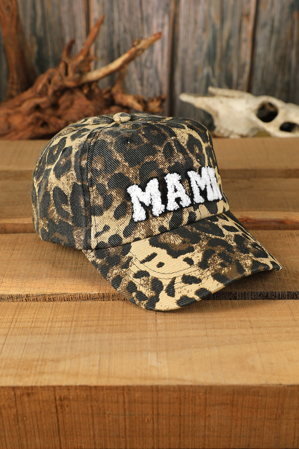 Leopard MAMA Embroidered Leopard Baseball Cap - My Store