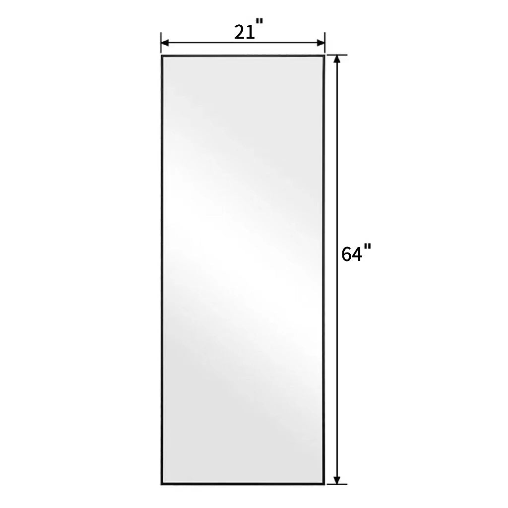 LED Mirror Full Length Mirror With Lights Wide Standing Tall Full Size Mirror for Bedroom Giant Full Body Mirror Large F