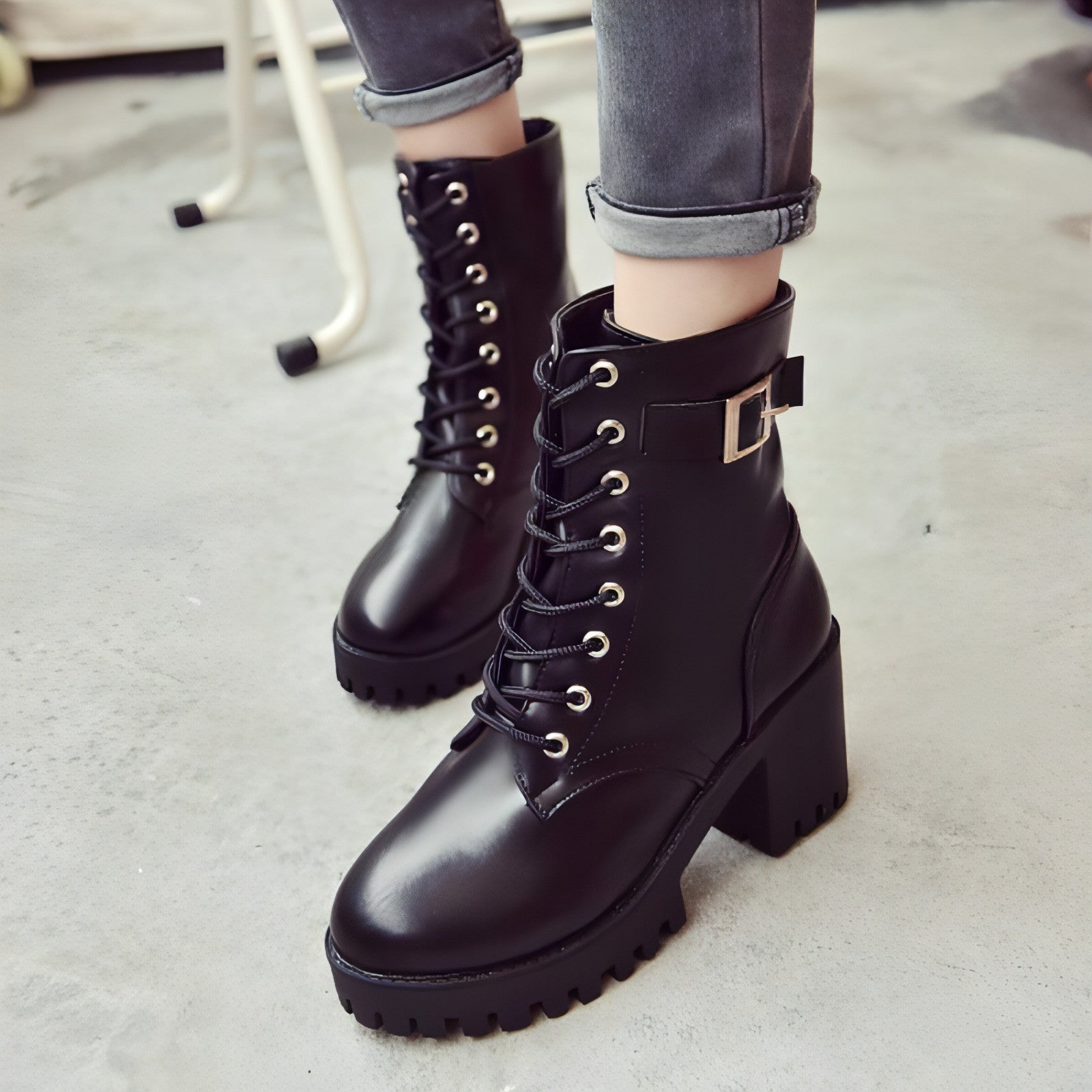 trendy women 's boots 4 - My Store