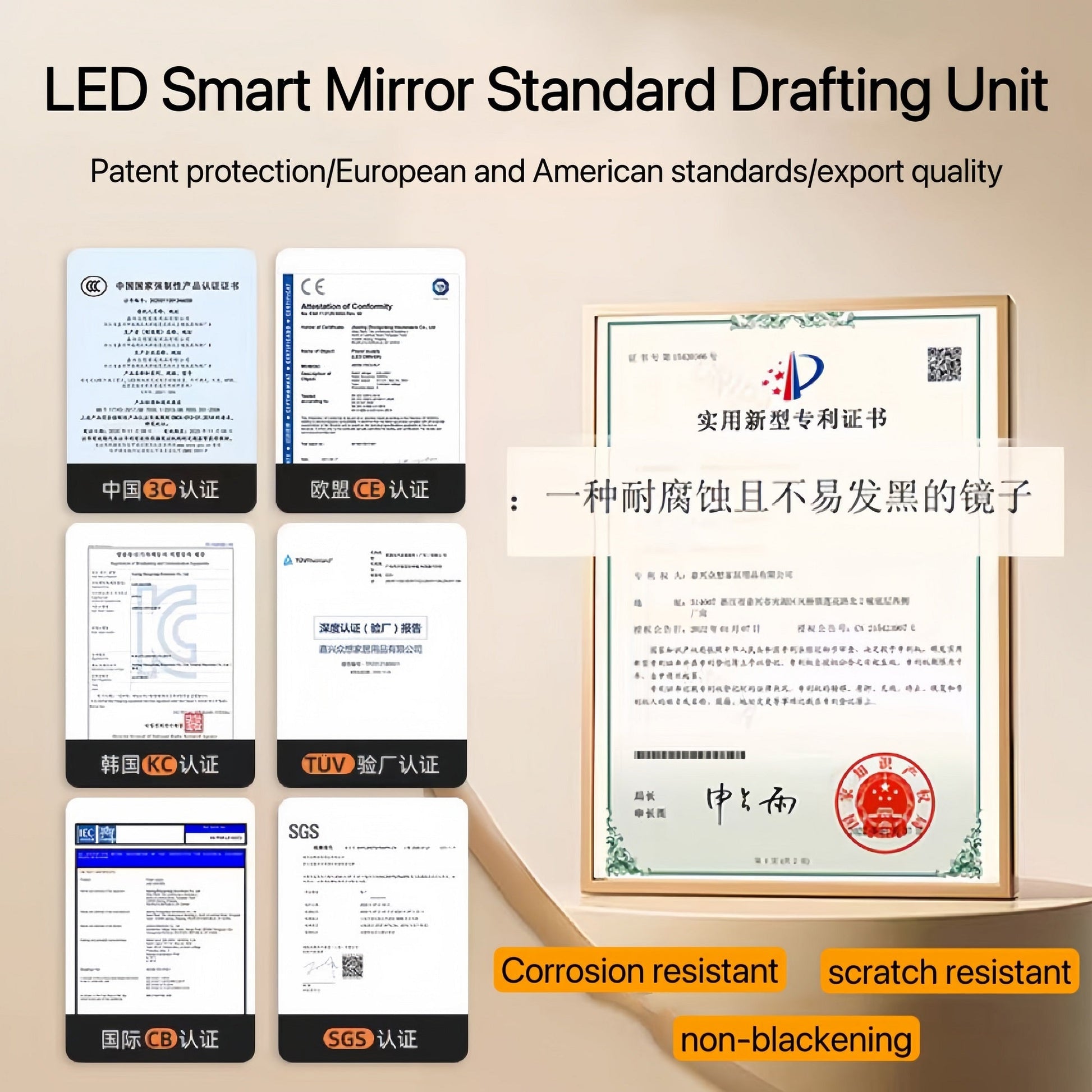 LED Mirror Full Length Mirror With Lights Wide Standing Tall Full Size Mirror for Bedroom Giant Full Body Mirror Large F