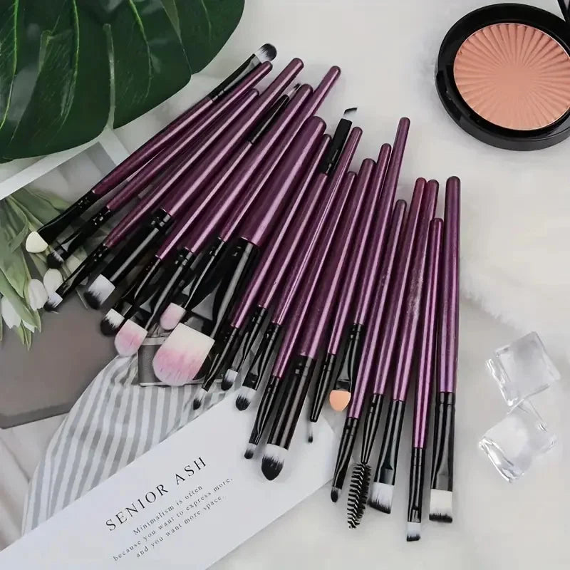 20Pcs Makeup Brush Set Eyeliner - My Store