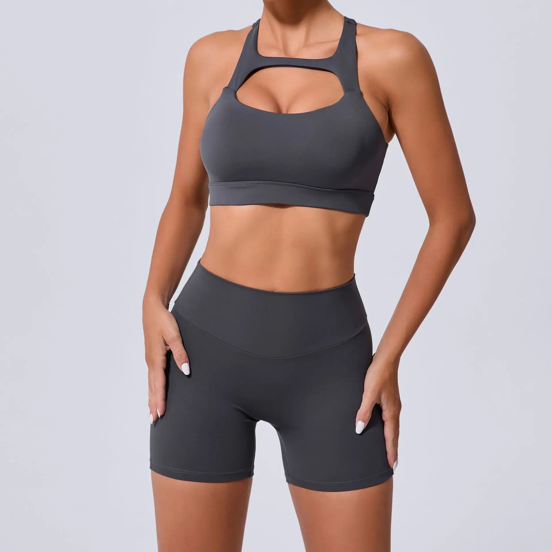 PASUXI Seamless Activewear Set Wholesale Fitness Yoga Wear 2PCS Seamless Workout Women Gym Sets