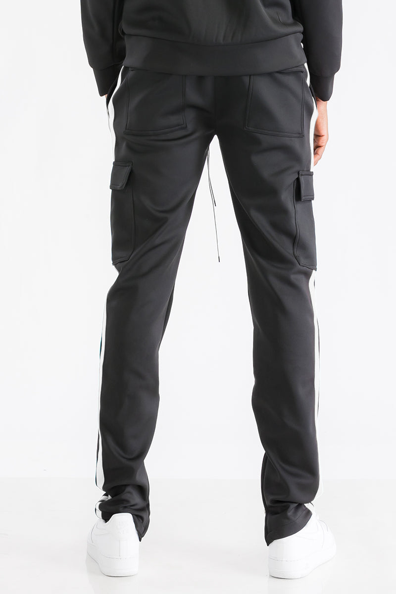 Two Stripe Cargo Track Pant - My Store