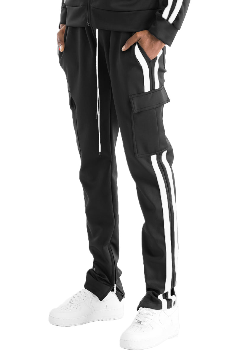 Two Stripe Cargo Track Pant - My Store