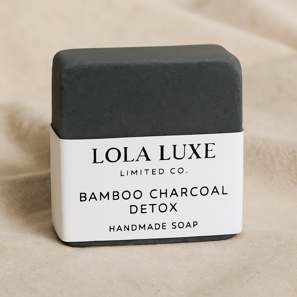 Bamboo Charcoal Detox Handmade Soap Bar - My Store
