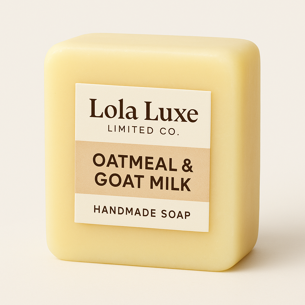 Oatmeal & Goat Milk Handmade Soap - My Store