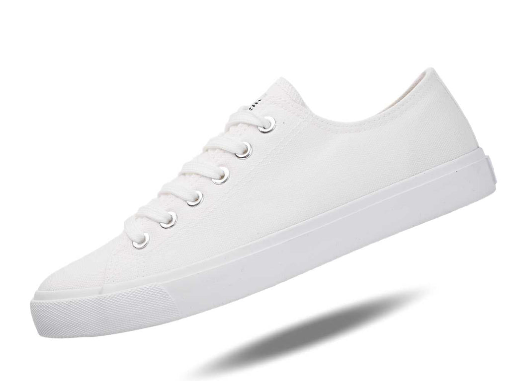 Retro Low Top All White Casual Summer Sneaker SB Canvas Shoes Unisex Size - My Store
