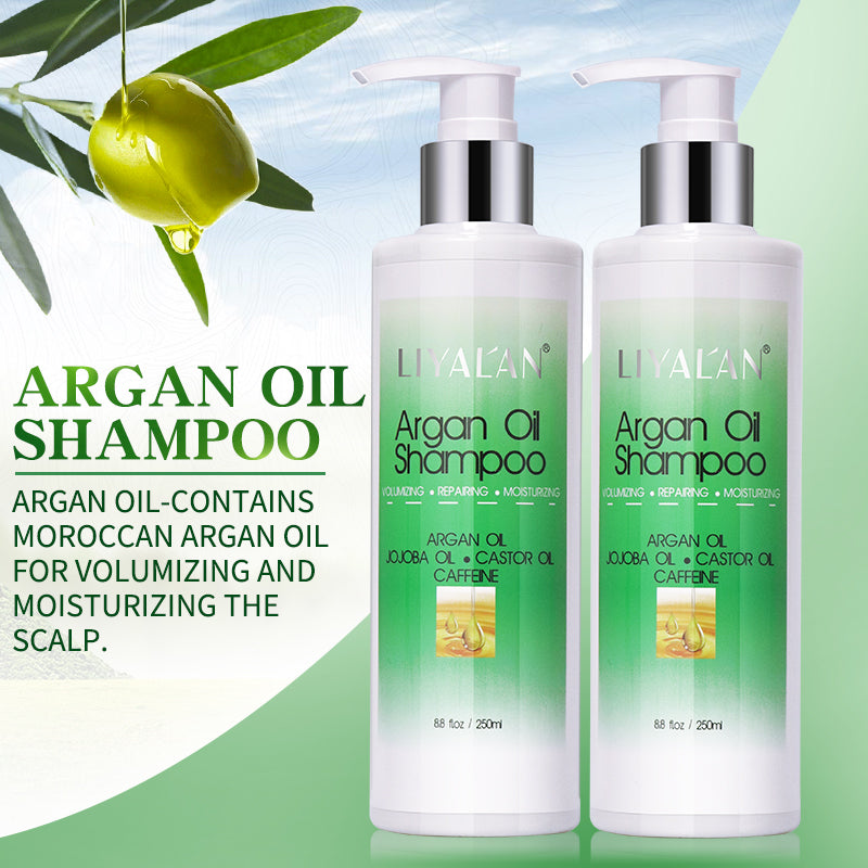 Private Label Hair Care Products Natural Organic Vegan Hair Growth Hair Loss Argan Oil Shampoo