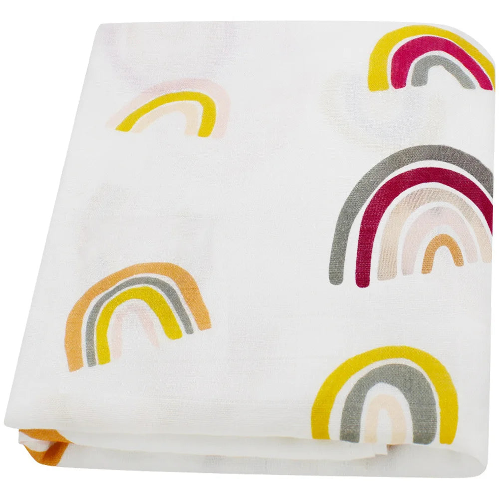 70% Bamboo 30% Cotton Baby Swaddle Muslin Baby Blankets Newborn Baby Deken Hydrofiele Doeken Baby Lange Bebe