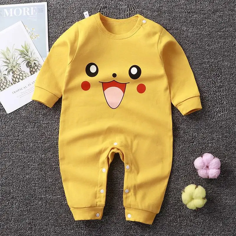 Winter Newborn Baby Pajamas Toddler Costume Baby Girl Romper Pure Cotton Cartoon Baby Onesie Baby Unisex Clothes Baby Jumpsuit