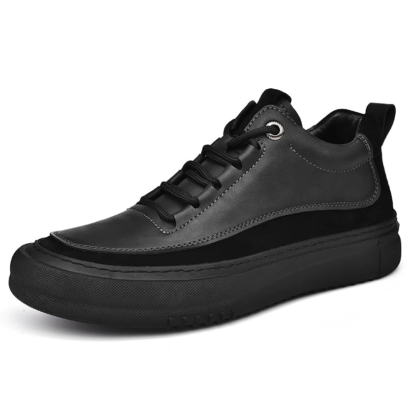 Fashion Men Shoes Sneakers Breathable New Loafers Shoes Casual Sneakers Leather Handmade Men Shoes Sneakers