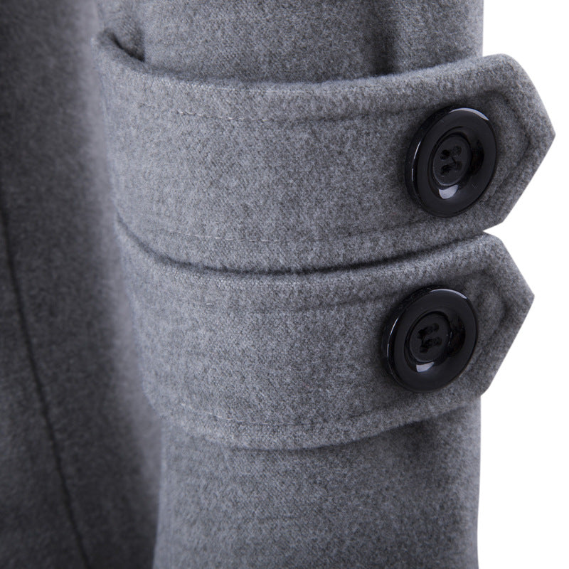 Walson Whole Mens Dust Coat Mens Overcoat Winter Mens Trench Coat Long Trench Coats