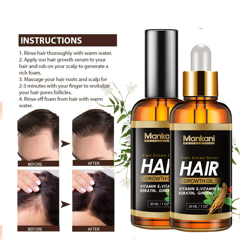 OEM Natural Hair Growth Chebe Oil Private Label Hair Treatment Hair Care Loss Prevention