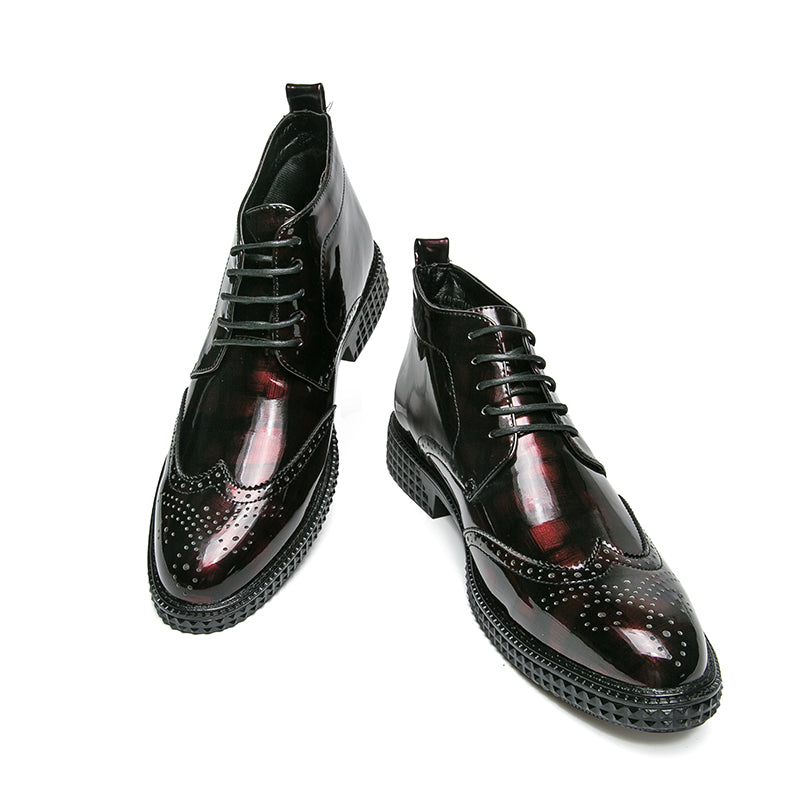 Latest Style Bullock Dress Shoes Breathable and Comfortable Genuine Leather Shoe for Men