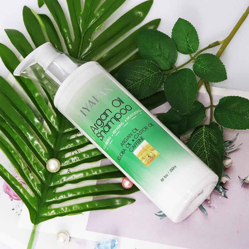 Private Label Hair Care Products Natural Organic Vegan Hair Growth Hair Loss Argan Oil Shampoo
