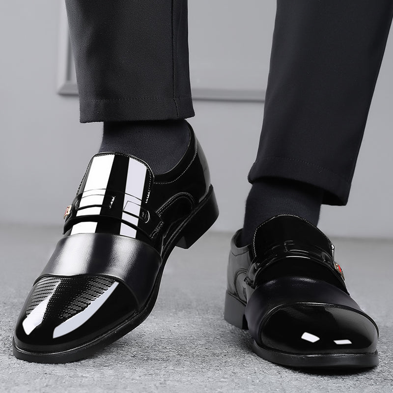 New Item Comfortable Shiny Men Leather Shoes Man Office Shoes Shoes