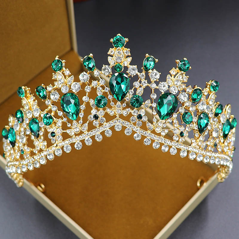 Women Crystal Crowns Tiara Headbands Wedding Hair Accessories Crown Bridal Tiaras Crowns Hairbands Hair Jewelry Hair Ornaments