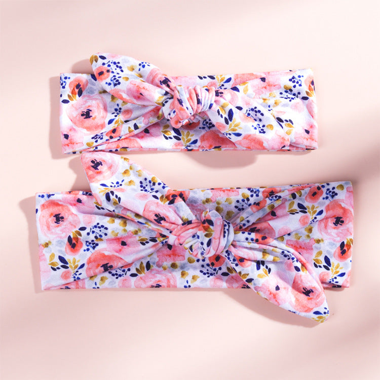 Dropshipping Hair Accessories for Baby and Mom ,Kids Accessories Baby Elastic Headband Set Hair Bands Infant Newborn