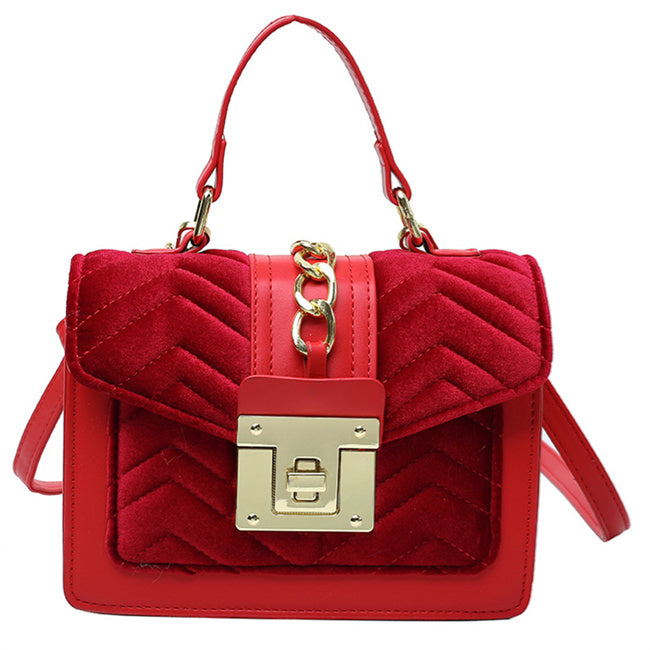 Luxury Fashion Handbag Designer Famous Brands Fall Velvet Purses and Handbags  Ladies Handbags Leather Purses