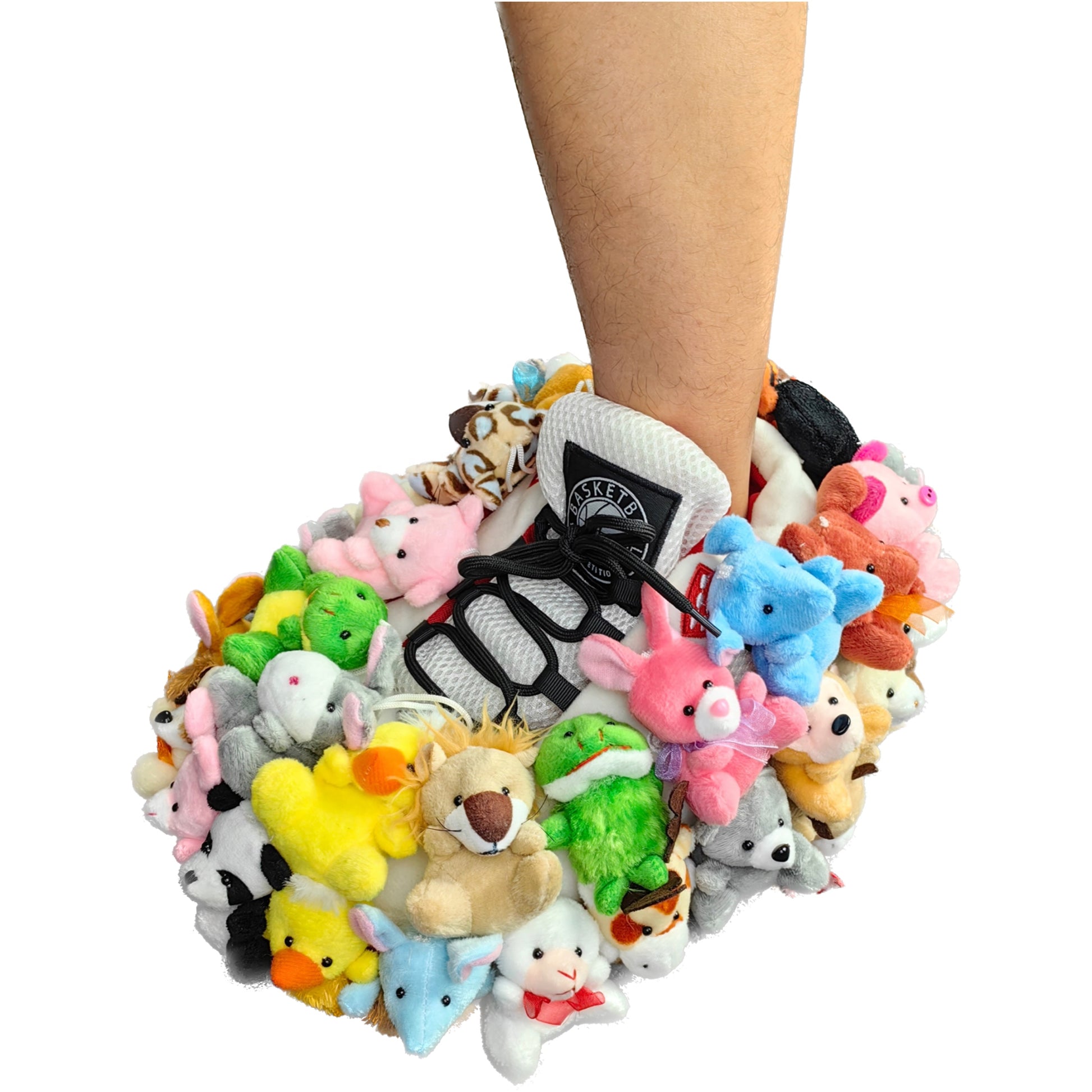 2025 Xmas Christmas Teddy Sneaker Plush Slipper Slides Home Slippers Fluffy Animal Indoor Slippers