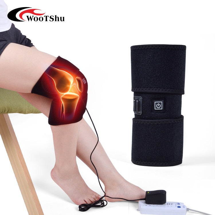 Hot-Sale Adjustable Heated Therapy Health Care Knee Brace Wrap for Winter Relief Cold and Pain
