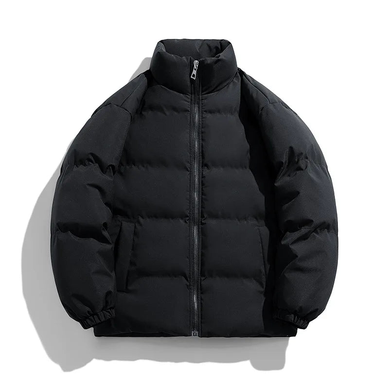 New Warm Men's Clothing Coats Winter Men's Jacket and Coats  Windproof Long Sleeve Casual Jacket Coat Puff Bubble  Jacket