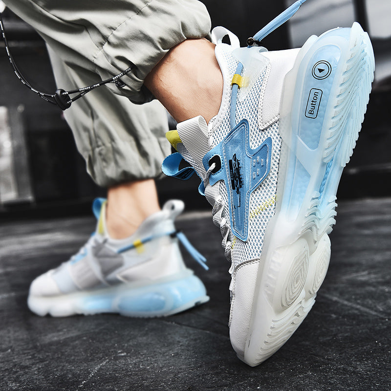 Hellosports Sneakers Running Casual Wholesale Large Size Factory Logo Custom Men's Sneakers