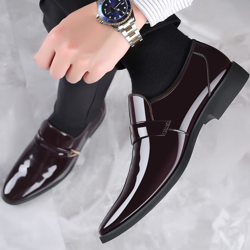 New-Classic Business Men Dress Shoes Fashion Elegant Formal Wedding Shoes Men Slip on Office Oxford Shoe for Men Size 37-45