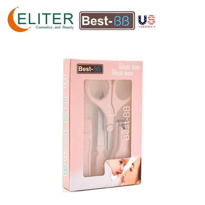 Eliter Hot Sell in Stock Safe Grooming Kit for Baby Babi Manicure Kit Set for Baby Care New Born Grooming Kit