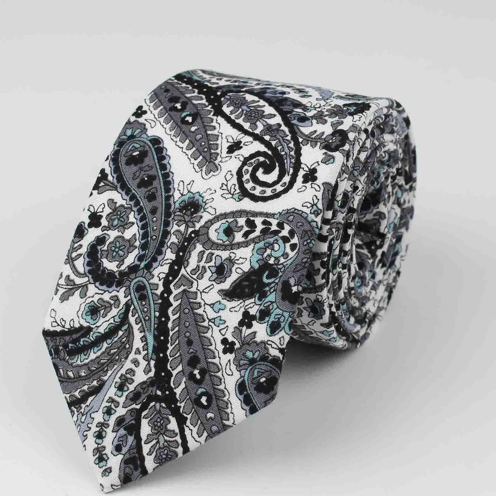 Tie Classic Men's Plaid Necktie Casual Sweet Flower Paisley Suit Bowknots Ties Male Cotton Skinny Slim Ties Colourful Cravat