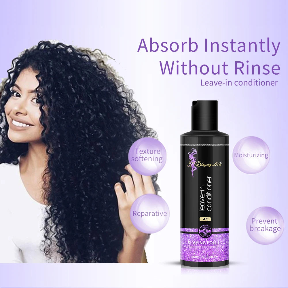 American Hair Care Private Label Vegan Curl Leave in Conditioner for Black Women Hair