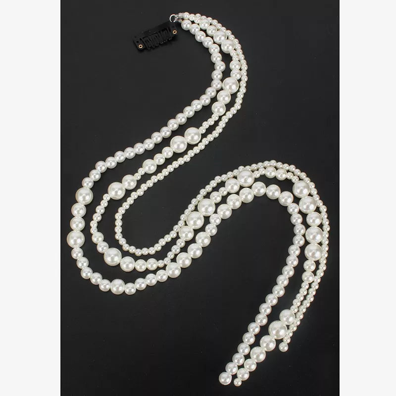 Simulated Pearl Long Tassel/Chain Bridal Wedding Hair Accessories Hair Clip Women Party Wedding Accessories Hair Jewelry