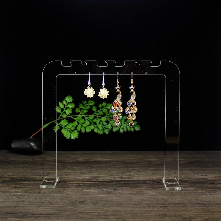 Acrylic Necklace Stand Jewelry Display  Necklace Organizer Case Earring Display Jewellery Showcase  Earring Holder