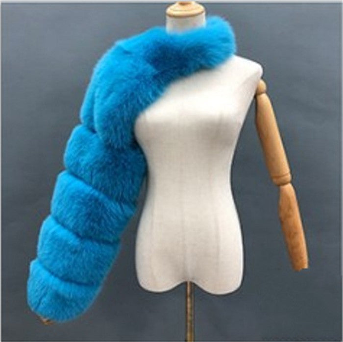 D0478-Womens Coat High Fashion Plaid Faux Fur Collar Women's Jackets Coats Winter Coats for Ladies Women