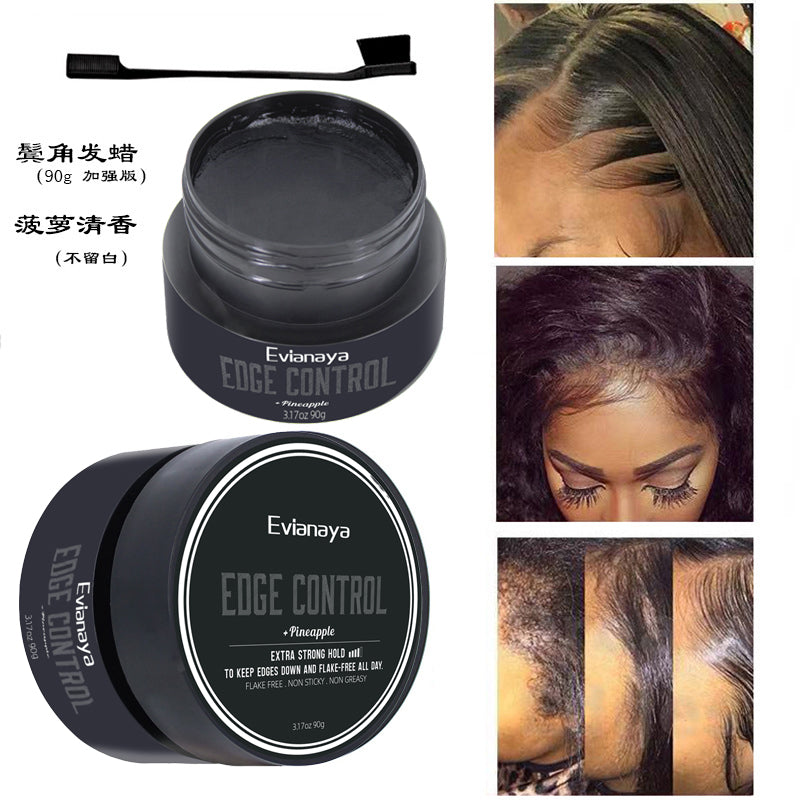 Factory Supply Hair Care Products Private Label Hair Edge Control Hair Wax for Men