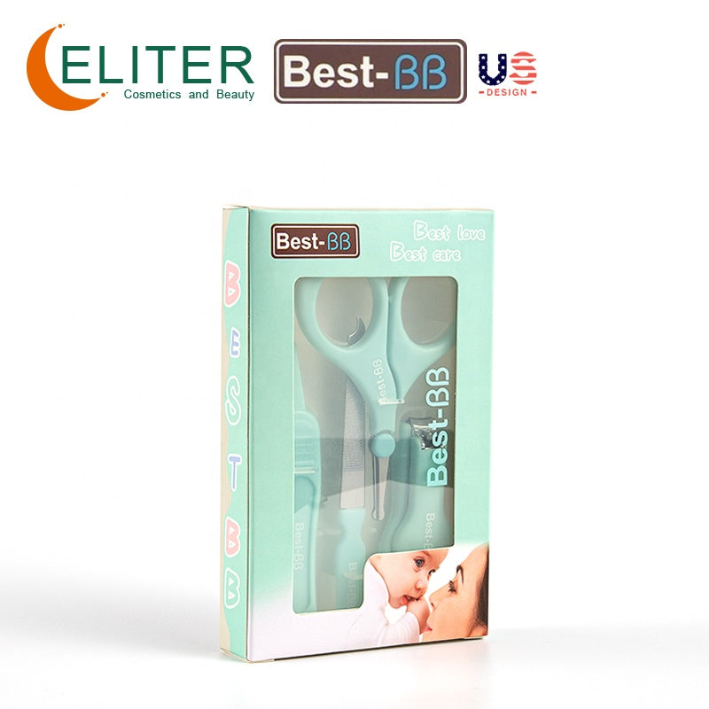 Eliter Hot Sell in Stock Safe Grooming Kit for Baby Babi Manicure Kit Set for Baby Care New Born Grooming Kit