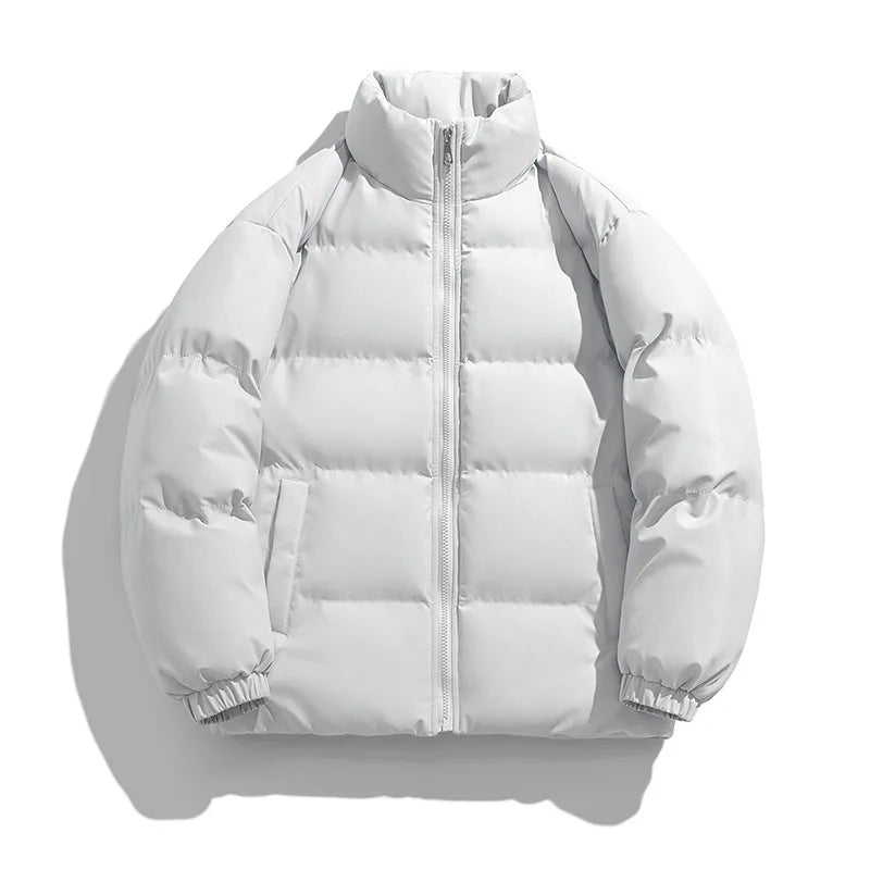 New Warm Men's Clothing Coats Winter Men's Jacket and Coats  Windproof Long Sleeve Casual Jacket Coat Puff Bubble  Jacket