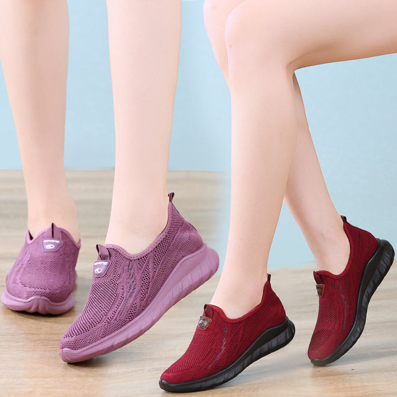 Stock Women's Womans Flat Sneaker Shoe Woman Sports Wholesale Prices  for  Sneakers Ladies Casual Custom  Shoes