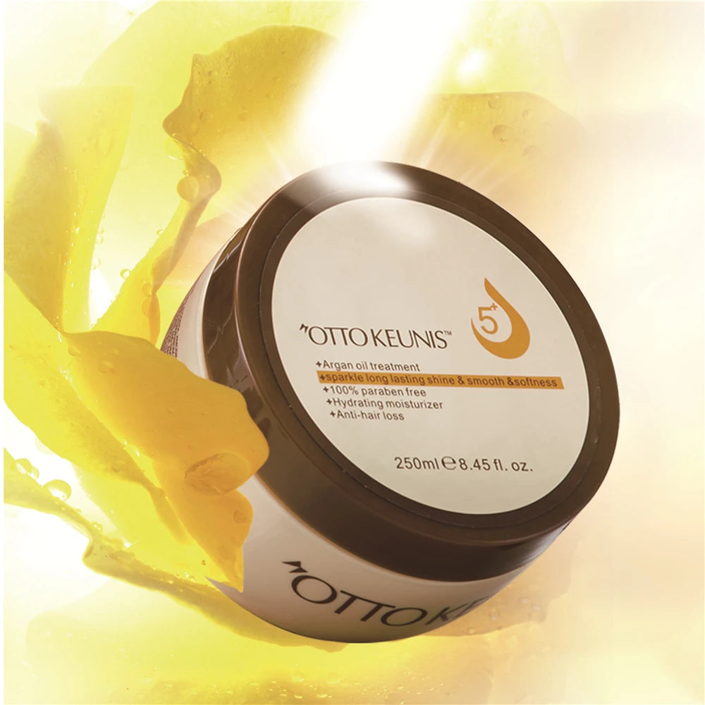 HODM Wholesale Organic Natural Smooth Anti Aging Hydrating Hair Care Argan Oil Hair Mask 500ml