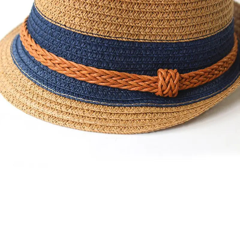 Baby Hat Fashion Straw Cap for Boys Girls Children Breathable Hat Show Kids Hat Beach Caps Summer Sun Hats